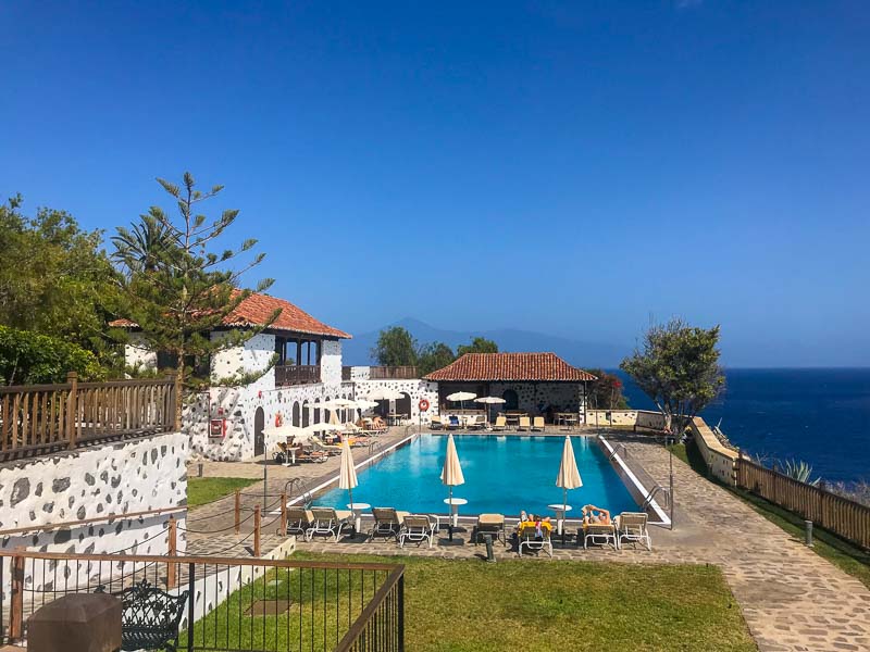 pool at the Parador de la Gomera