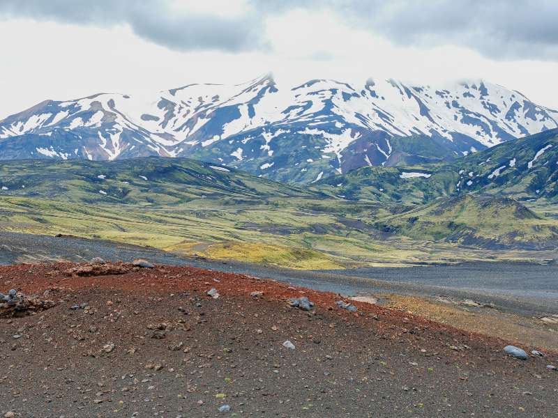 Laugavegur Trail in Iceland is one of the best mountain treks in the world