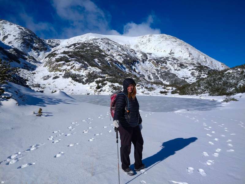 taking a shorter breaks when winter hiking