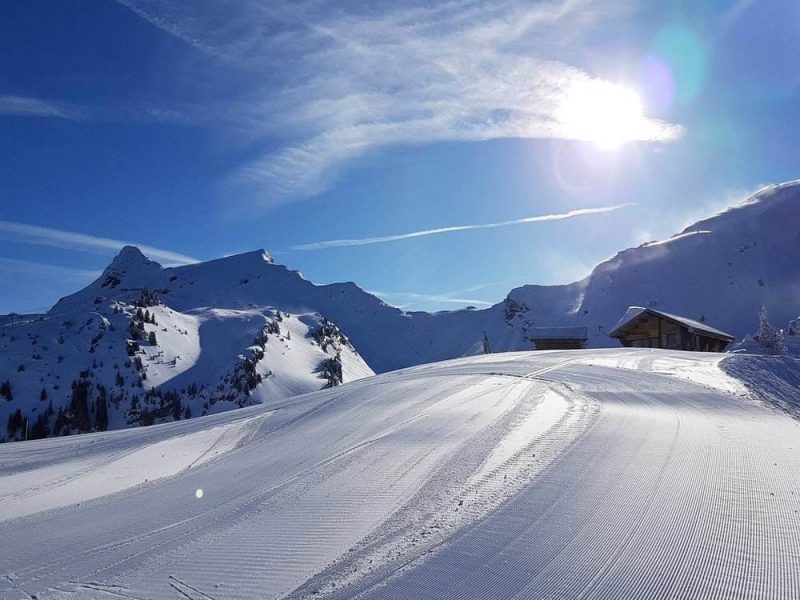 Skiing in France