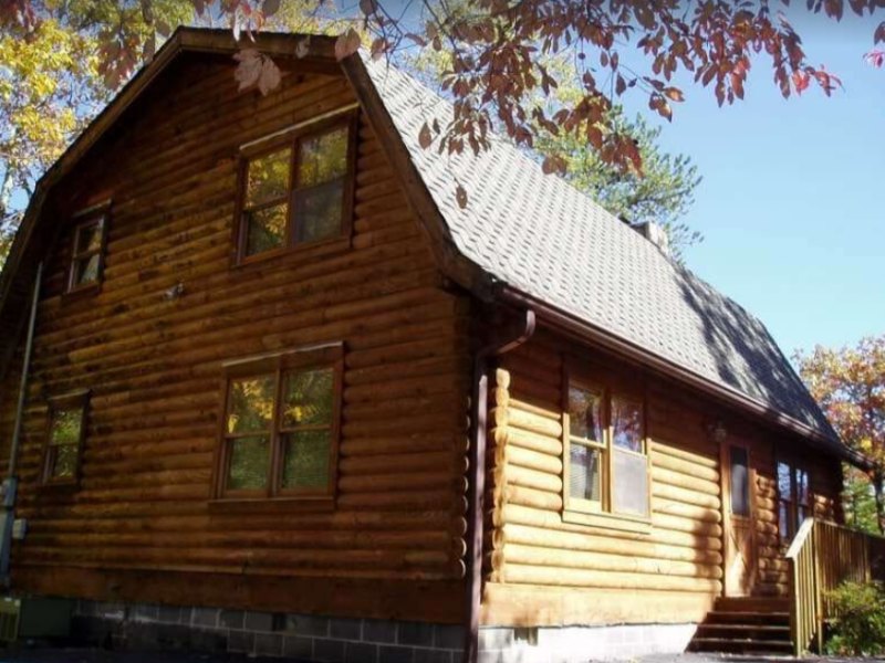 Luxury Mountain Log Cabin on VRBO