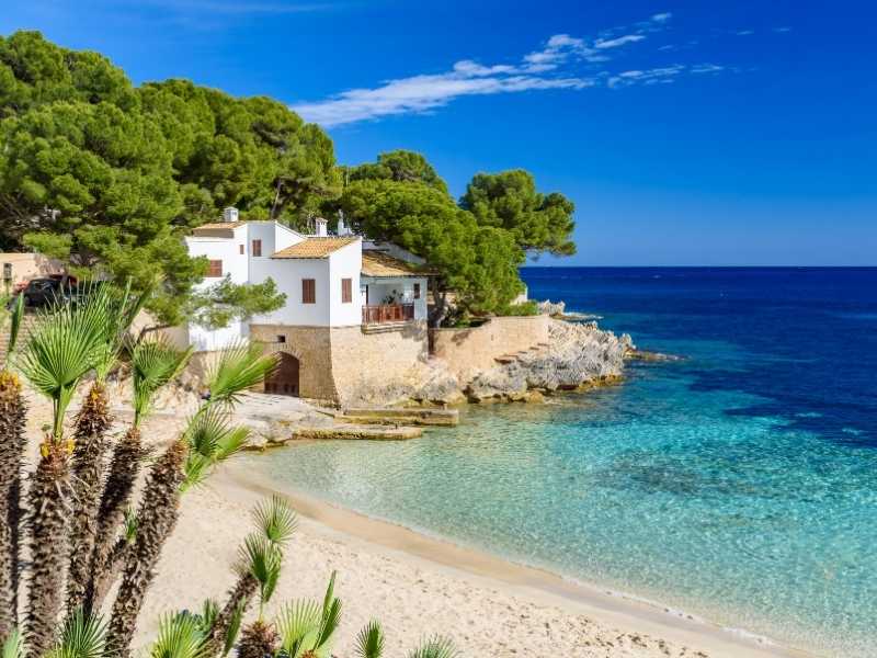 Mallorca is a beach lover's paradise with lots of hidden coves.