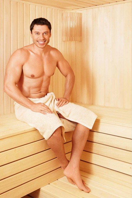 German saunas are often co-ed