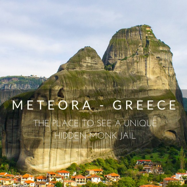 hike to Holy Spirit in Meteora, Greece