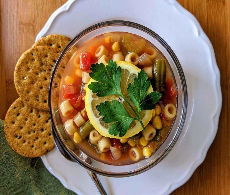 Minestrone is a popular soup from around the world