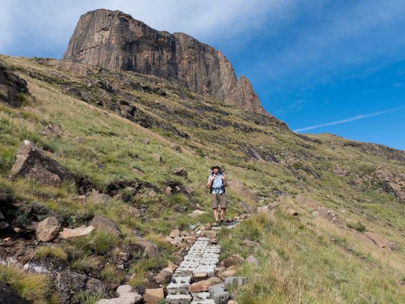 Mnweni Circuit Hike in Drakensburg Mountains, South Africa is one of the best mountain treks in the world