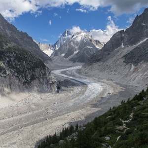 one of the most memorable things you can do in Chamonix is to take a ride on the famous Montenvers-Mer De Glace Train, a cogwheel train