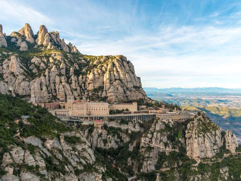 Montserrat National Park is one of the best hikes near Barcelona