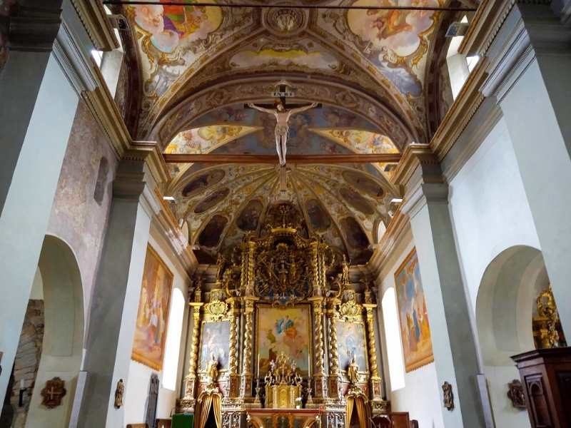 medieval church. in Morgex is one of the things to do in the Aosta Valley