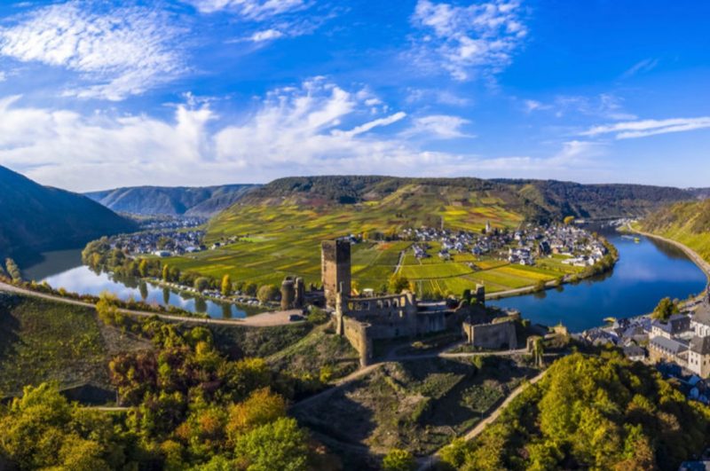 The Moselle Valley is a great place to enjoy a wine tour in Germany