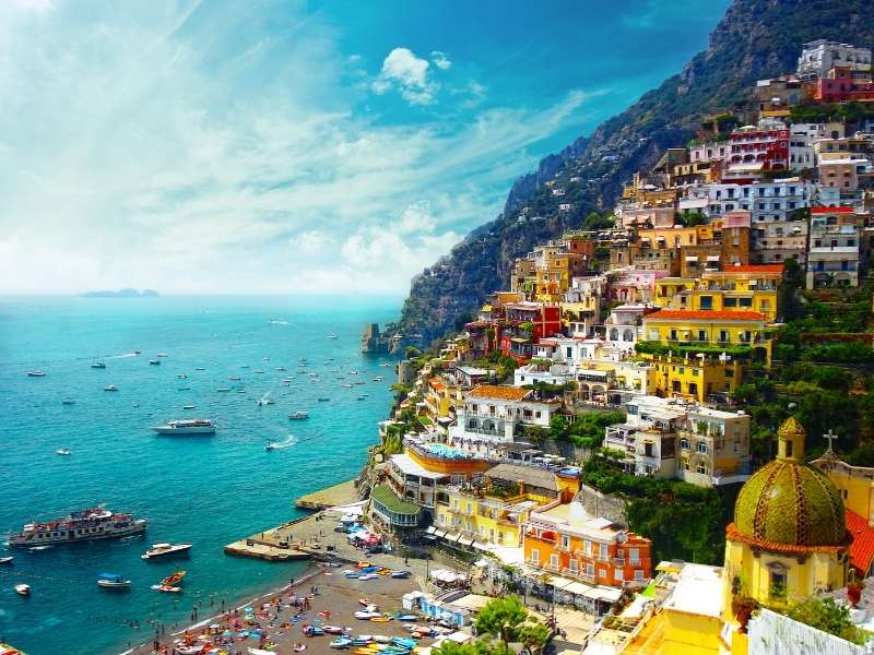 The Amalfi Coast is one of the most beautiful places in Italy.