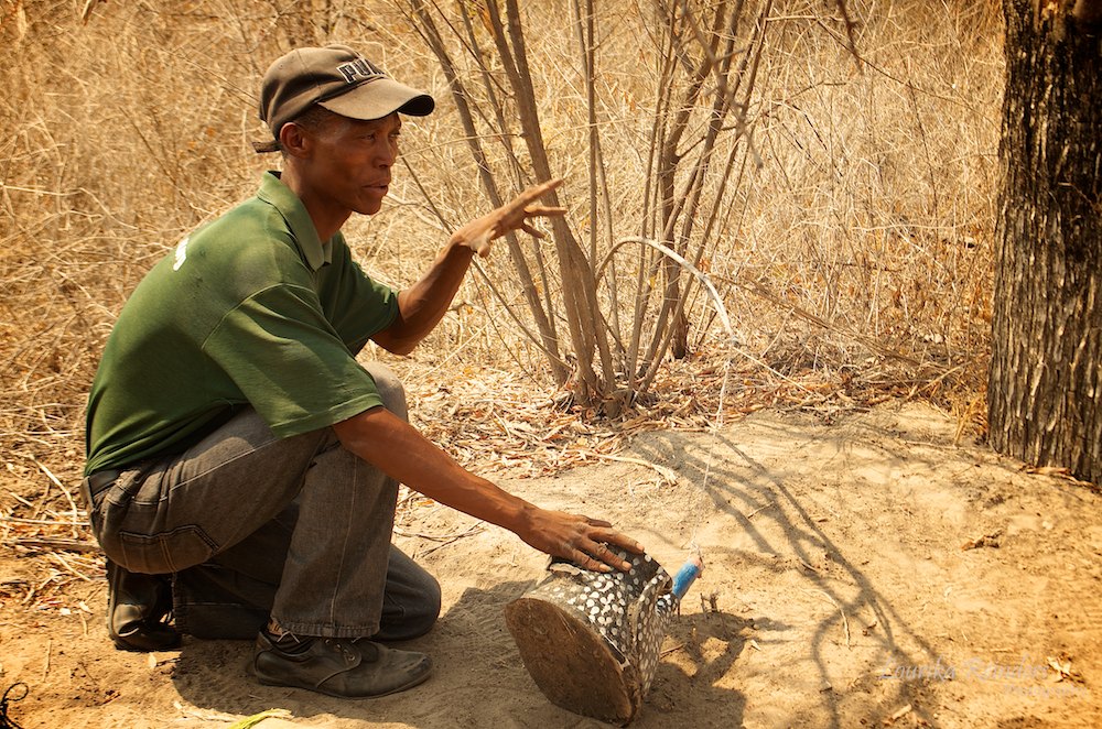 bushmen in Namibia