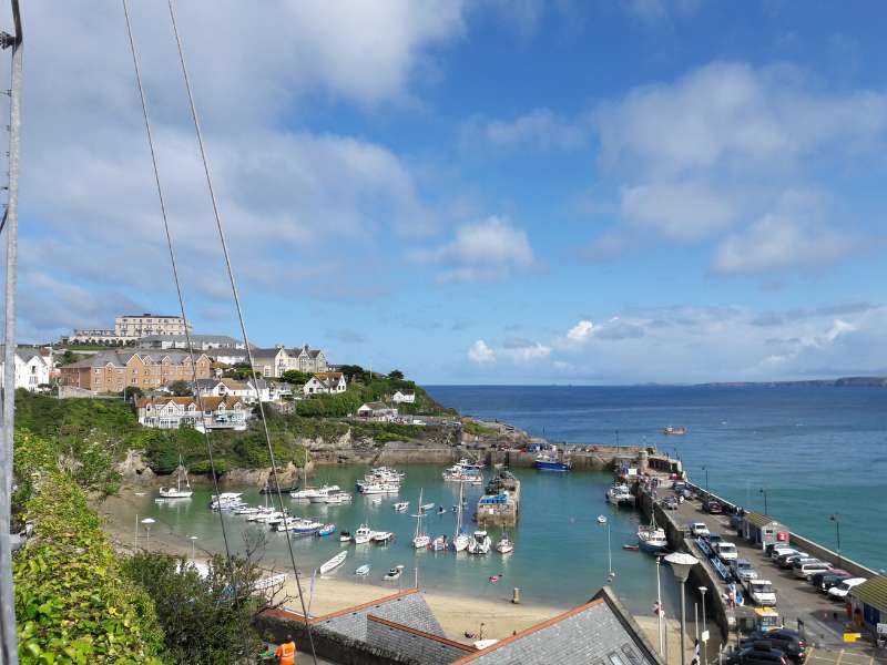 Newquay, one of the walks in the South West Coast path.