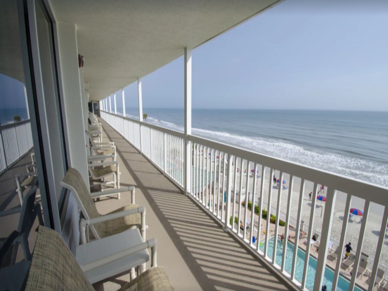 Check out this Oceanfront Studio in Daytona Beach