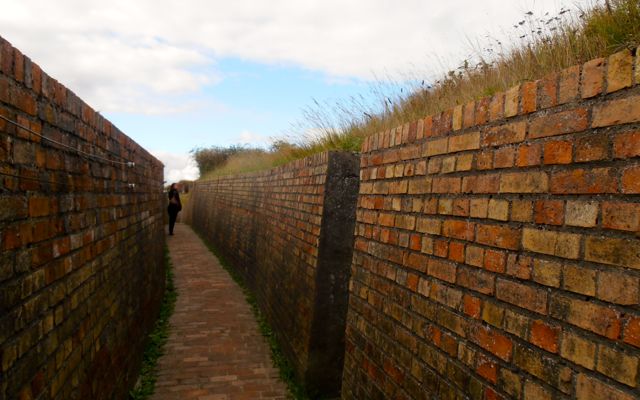 2km of trenches at the Atlantic Wall