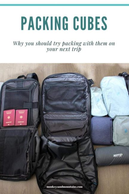 packing cubes for your next trip