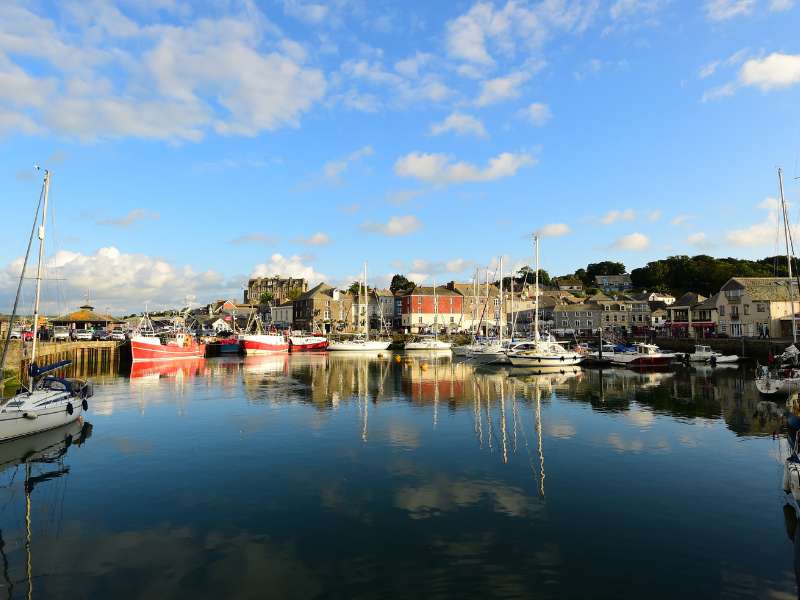 Padstow, one of the walks in the South West Coast path.