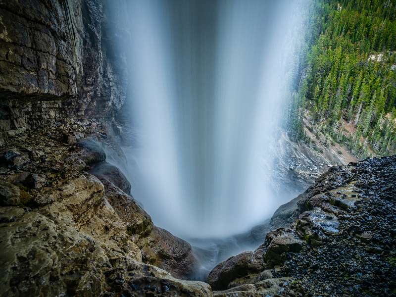 easy hikes at panther falls trail