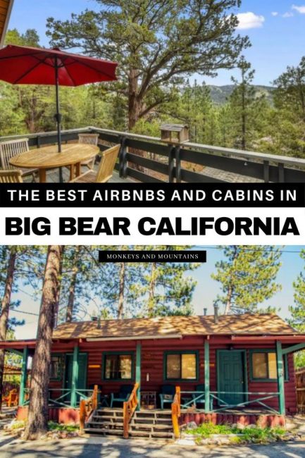 best cabins in Big Bear to enjoy nature