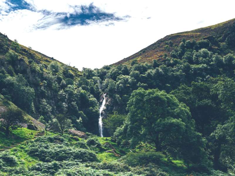 Rhaeadr Fawr (Aber Falls), one of the best walks in Snowdonia National Park