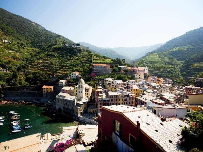 market visit at riomaggiore village in cinque terre