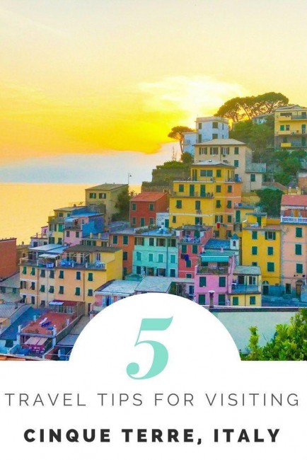 travel tips for Cinque Terre