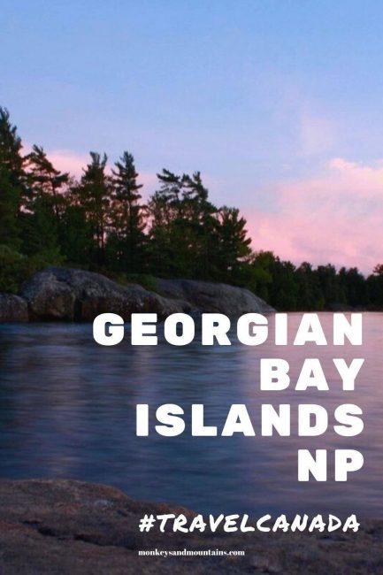 georgian bay islands np pin