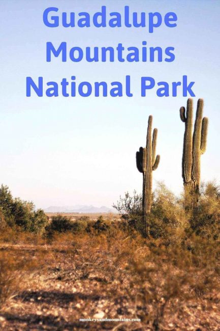 National Parks in Texas, Guadalupe Mountains National Park