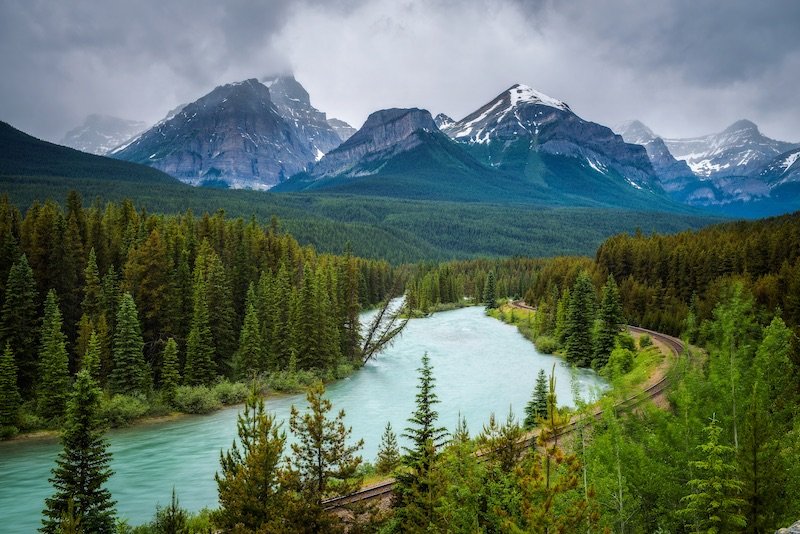 Kicking Horse Pass is a scenic route that you can explore. This is one of the most popular things to do in Yoho National Park and offers stunning views that you can only see here. 