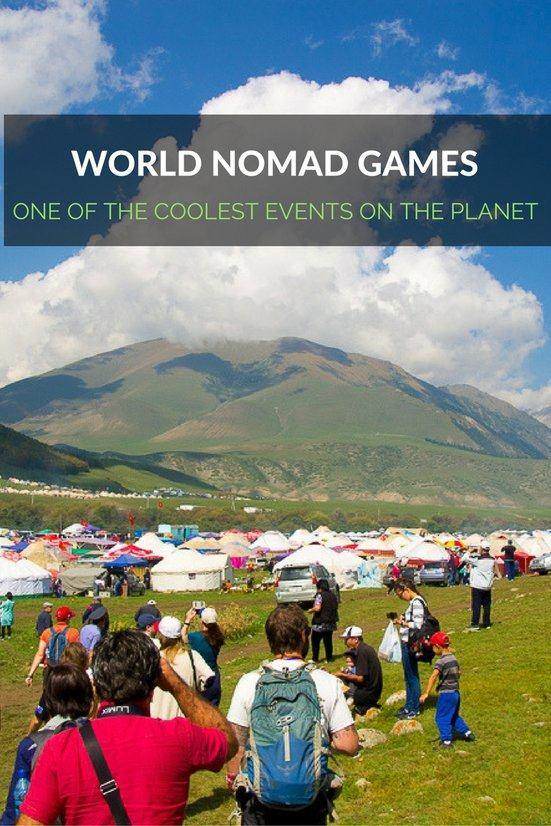 You'll find 200 yurts at the ethno-village at the World Nomad Games in Kyrgyzstan.