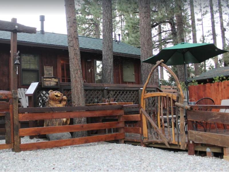 Enjoy this rustic cabin rental in Big Bear California