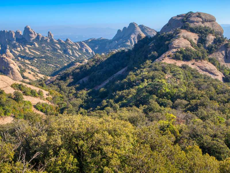 Sant Jeroni Summit is one of the best hikes near Barcelona