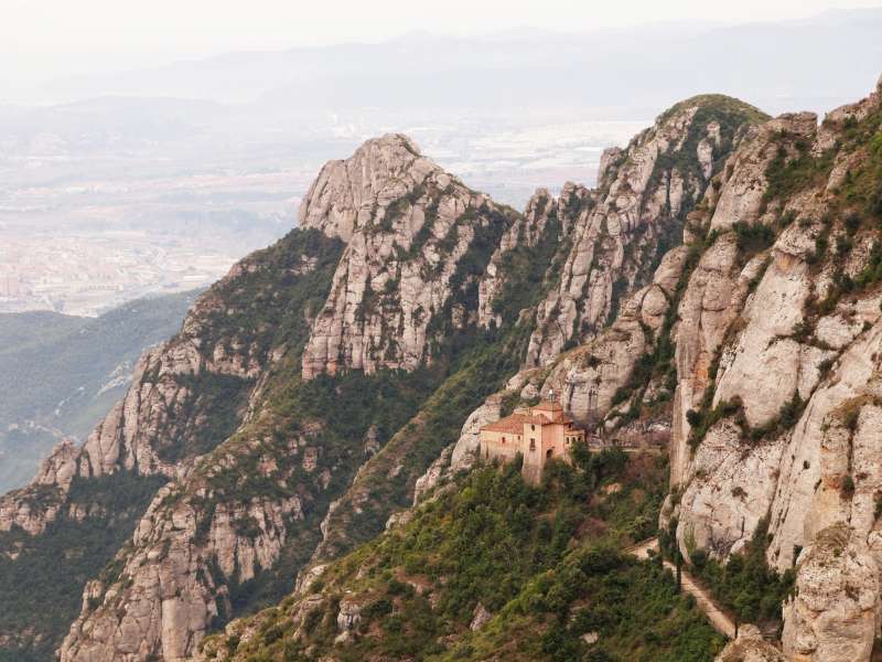 Santa Cova is one of the best hikes near Barcelona