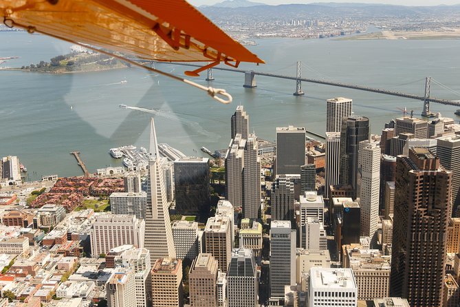 See San Francisco from a Seaplane to have an epic adventure in California