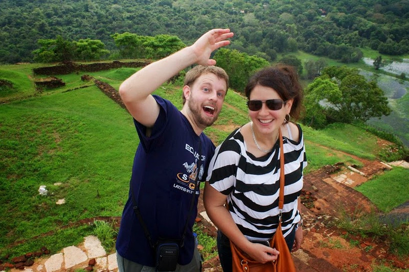 Laurel Robbins, from Monkeys and Mountains at the top of Sigiyria in Sri Lanka.