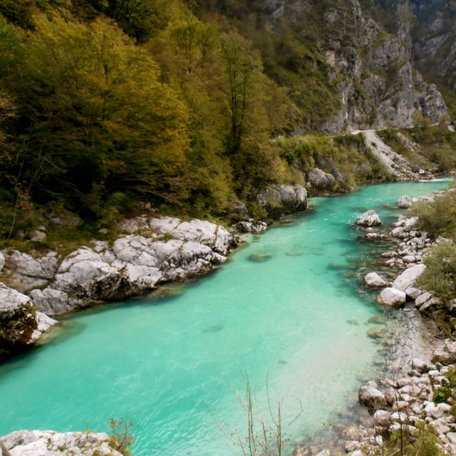 The incredibly pristine Soca River.