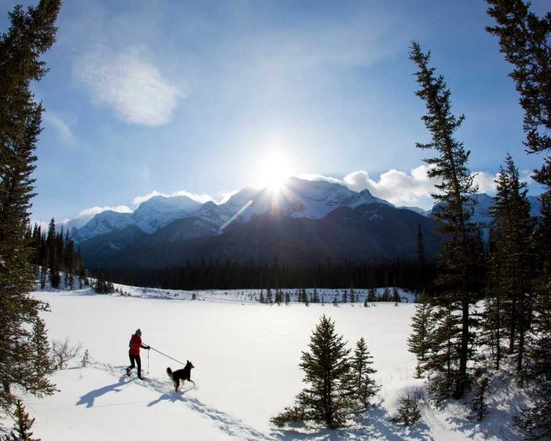 Snowshoeing in Canada