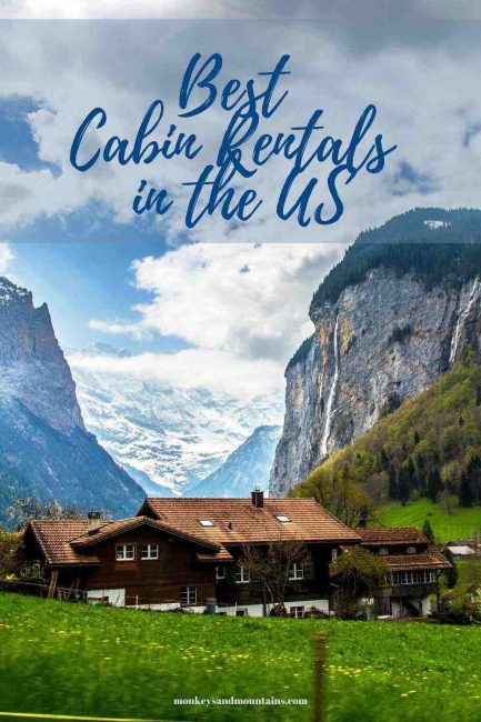 The-Best-cabin-rentals-in-the-US-Pin