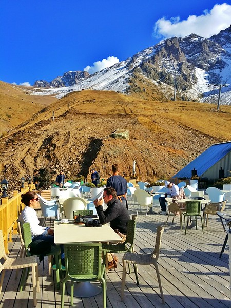 Shymbulak Ski Resort is located in the Tien Shan mountains, ~25 km away from Almaty, Kazakhstan.