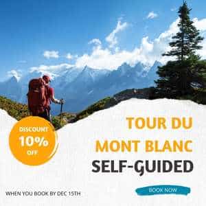 self-guided Tour du Mont Blanc