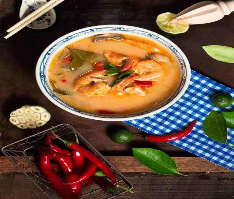 Tom Yum Soup is a Thai specialty