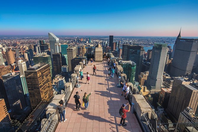 The Rock Observation deck offers you the best views of NYC and the stunning skyline. 