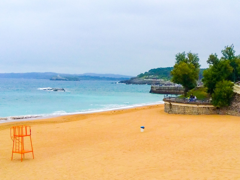 One of the 60 beaches you can find in Cantabria, Spain.