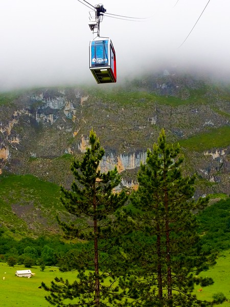 Fuente Dé cable car takes you up to 1800 metres and offers what I'm assuming are stunning views of Picos de Europa. 