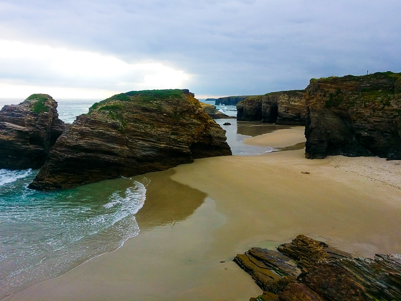 Beach of the Cathedrals is considered to be one of the most beautiful beaches in the world