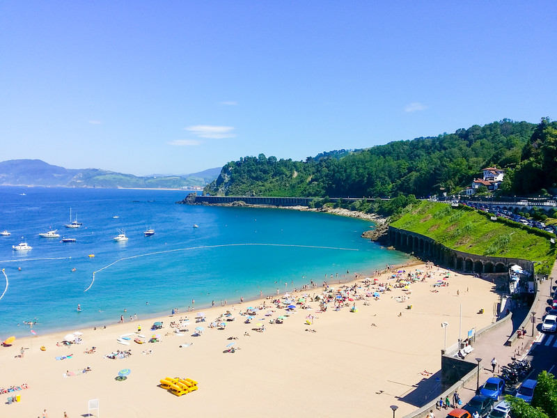 Getaria Beach in Basque Country