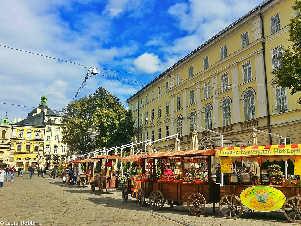 Lviv has over 60 festivals each year, including a chocolate and a coffee festival!