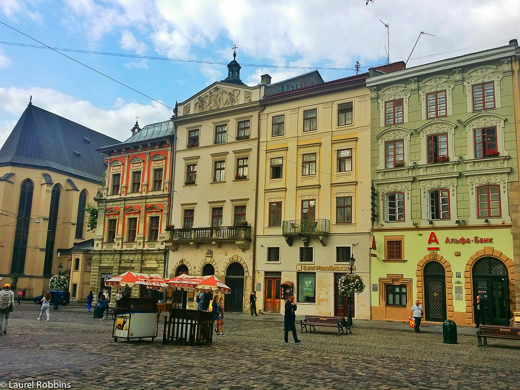 Lviv is famous for its architecture and is home to 50% of all architectural sites in Ukraine.