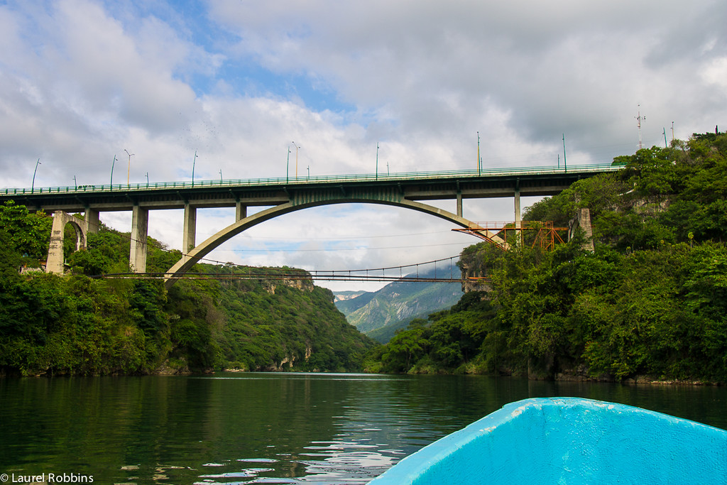 Sumidero Canyon, surrounded by Sumidero Canyon National Park. Near San Cristobal. One of my favourite places in all my travels in Mexico.