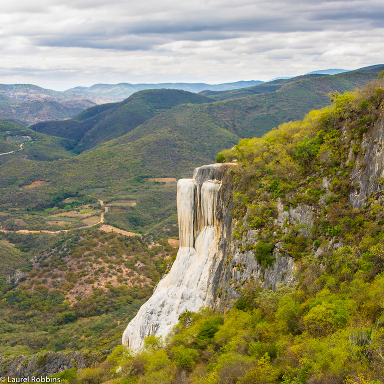 Hierve el Aqua, a petrified waterfall, one of the coolest natural wonders I've ever seen! Near Oaxaca. Definitely a must-see when you travel to Mexico 